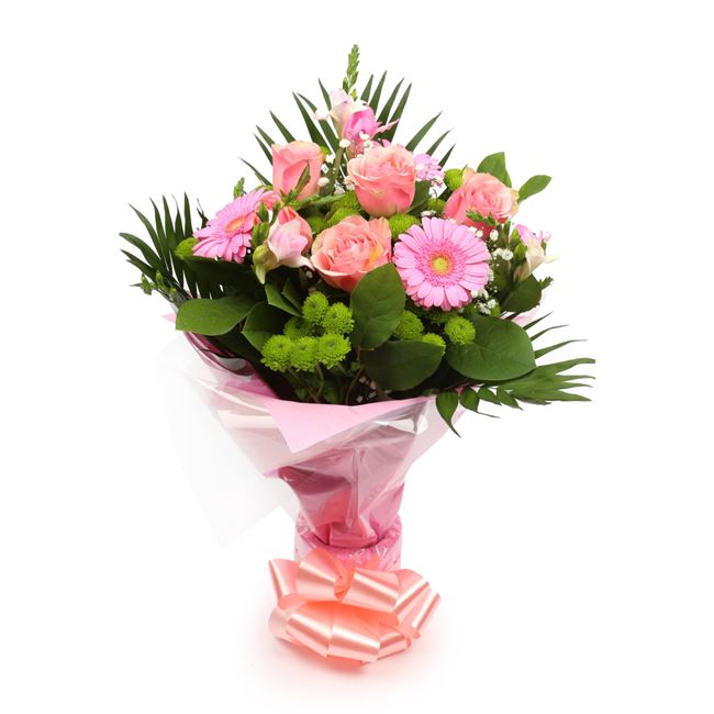 Cherished Pink Bouquet Delightful Flora