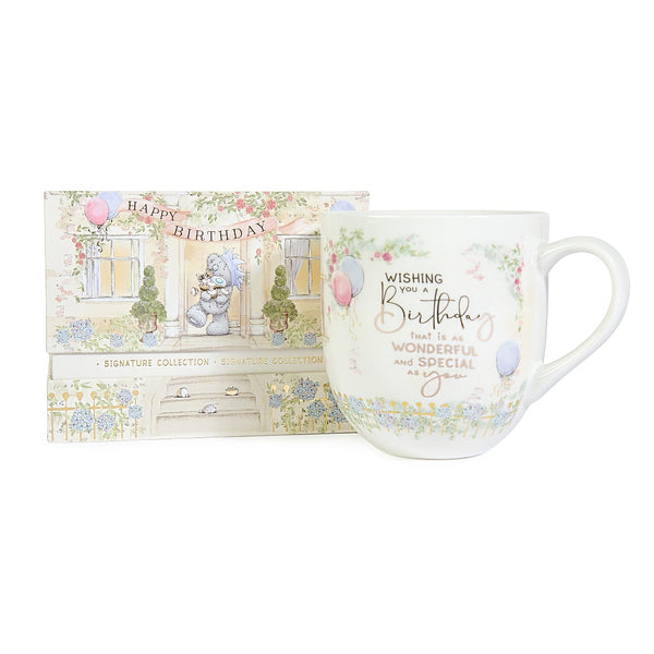 Happy Birthday, Wishing You, Gift Bear Boxed Mug
