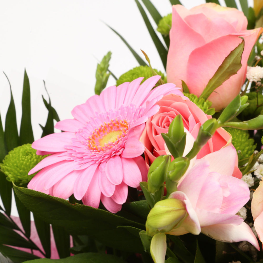 Cherished Pink Bouquet Delightful Flora
