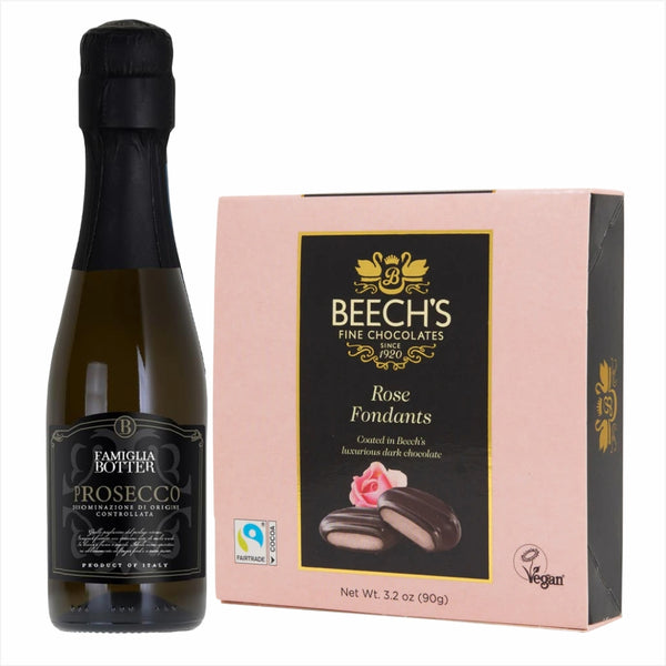Botter Prosecco 200ml & Rose Fondant Chocolates
