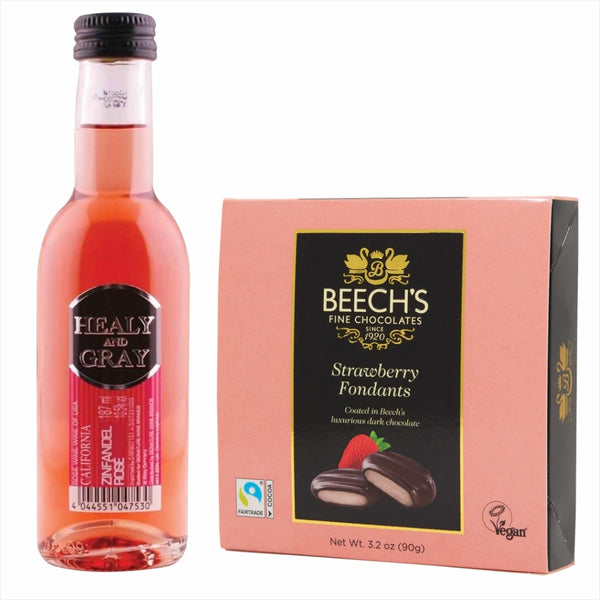 Healy & Gray Zinfandel Rose 18.7ml  & Strawberry Fondants