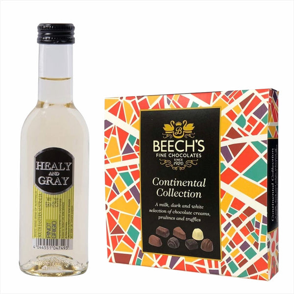 Healy & Gray Pinot Grigio 18.7cl Continental Chocolates