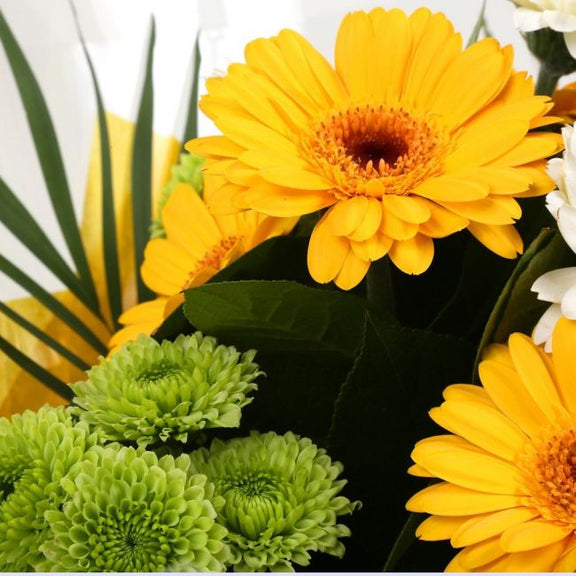 Yellow Cream Bouquet Delightful Flora