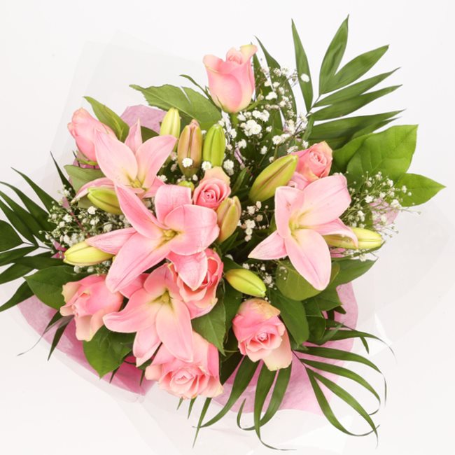 Pink Jewel Bouquet Delightful Flora
