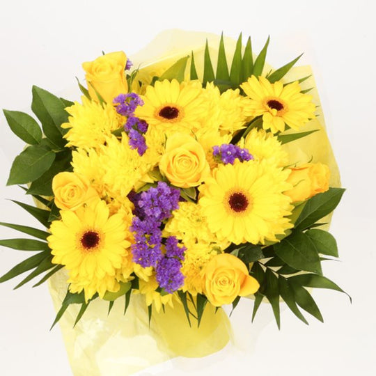 Yellow Star Bouquet Delightful Flora