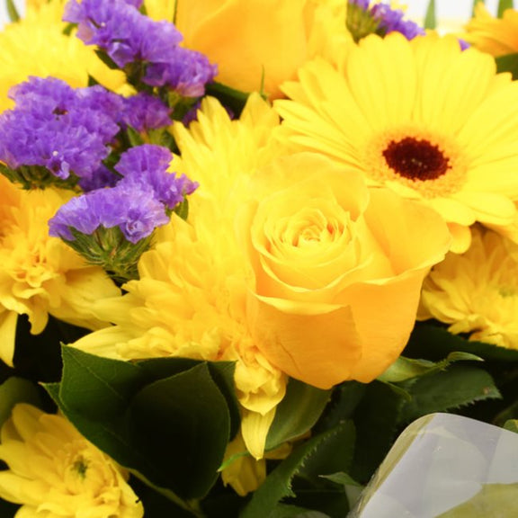 Yellow Star Bouquet Delightful Flora