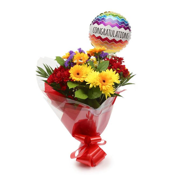 Congratulations Balloon & Dazzle Star