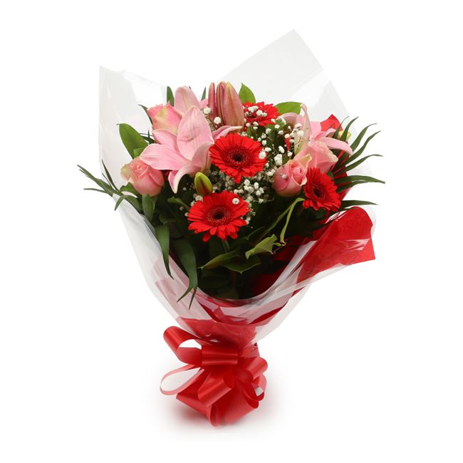Pink & Red Deluxe Bouquet