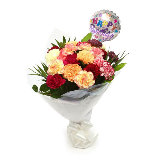 Birthday Balloon & Candy Floss Bouquet