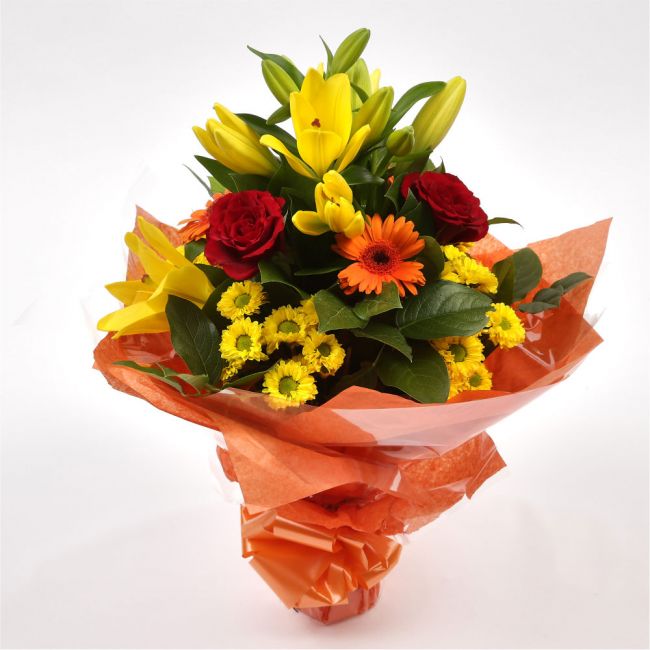 Orange Sunshine Bouquet